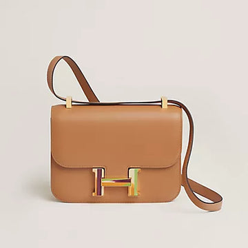CONSTANCE | 24 MARQUETERIE DE PAILLE BAG POUSSIÈRE/NATUREL