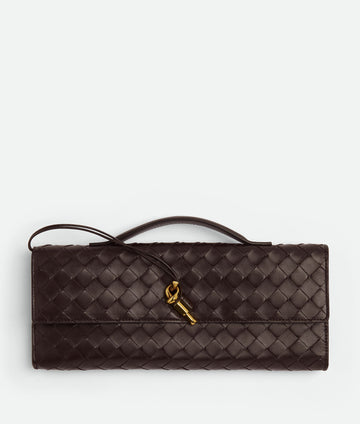 BOTTEGA VENETA Long Clutch Andiamo With Handle 741511