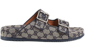 Gucci GG Supreme double-strap sandals