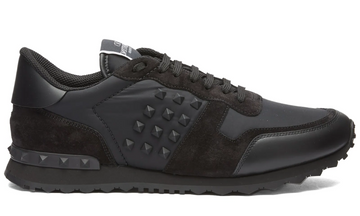 Valentino Rockstud Sneaker "Black"