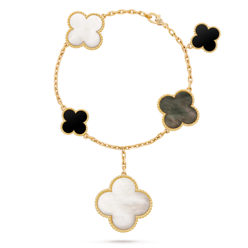 Magic Alhambra bracelet, 5 motifs