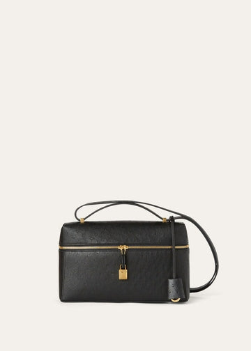 Loro Piana Extra Bag L27 Ostrich Leather