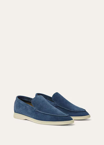 Loro Piana Summer Walk Loafer Black Figs