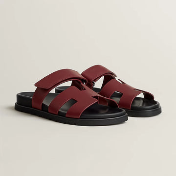 Hermes Chypre sandal rouge H