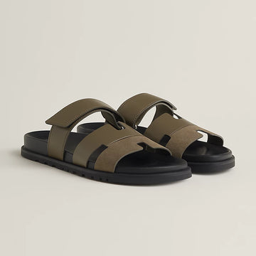 Hermes Chypre sandal vert toundra