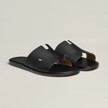 Hermes Izmir sandal Noir