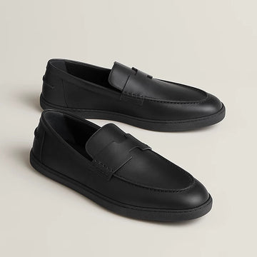 Hermes Job Loafer Black