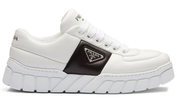 Prada padded leather sneakers 'White'