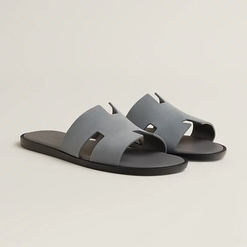 Hermes Izmir sandal gris orage / gris osmium
