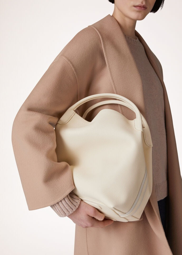 Loro Piana Large Bale bag Grained Calfskin