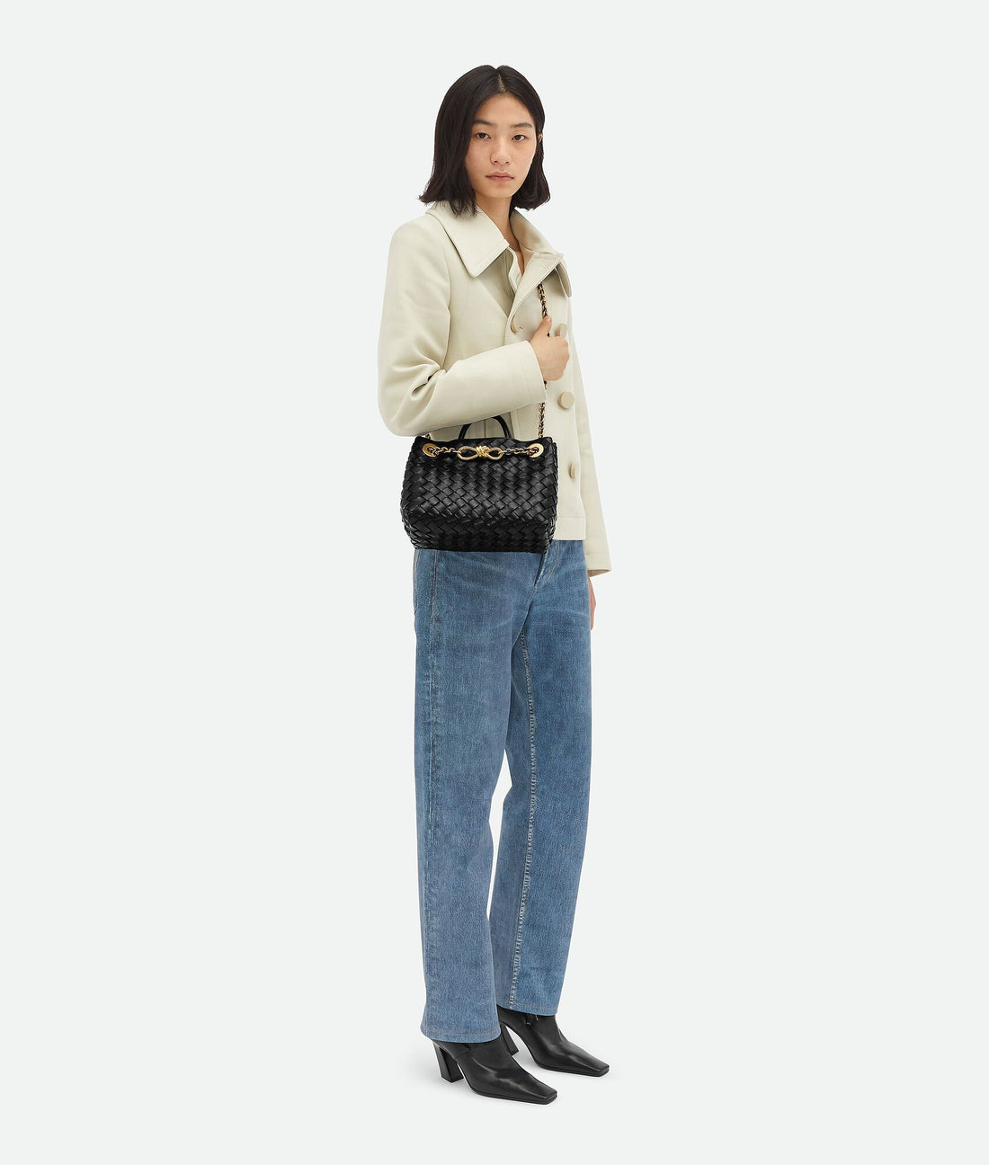 BOTTEGA VENETA Small Andiamo With Chain 786008