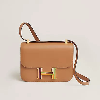 CONSTANCE | 24 MARQUETERIE DE PAILLE BAG POUSSIÈRE/NATUREL