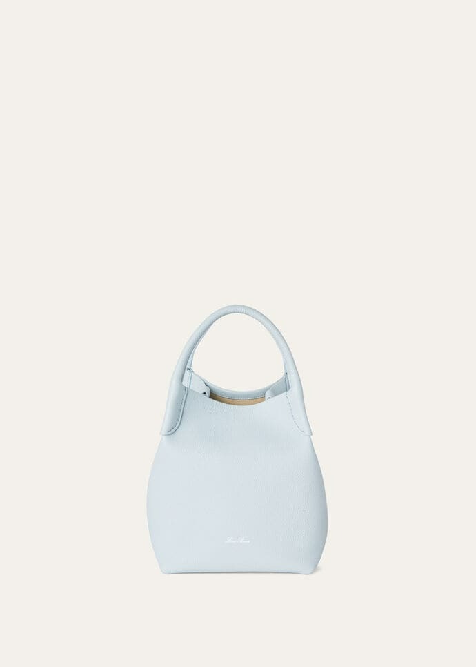 Loro Piana Small Bale bag Grained Calfskin