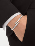 Bob snake Reese white gold bracelet