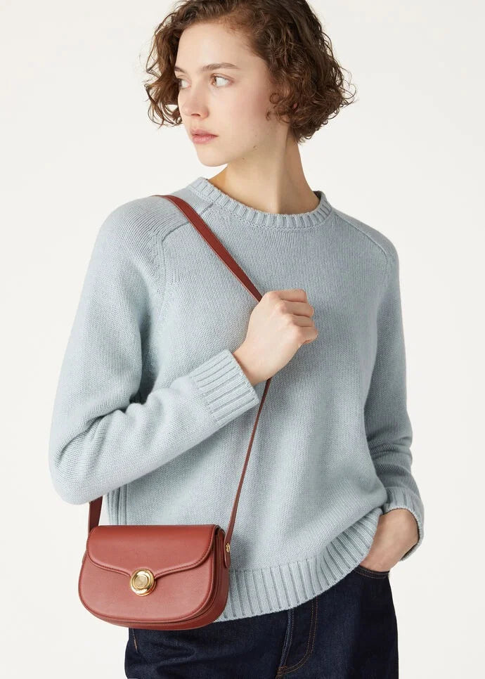 Loro Piana Mini Ghiera bag Grained Calfskin