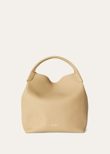 Loro Piana Large Bale bag Grained Calfskin