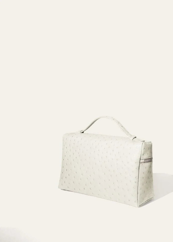 Loro Piana Extra Pocket L27 Ostrich Leather