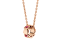 Bob snake Margot rose gold necklace