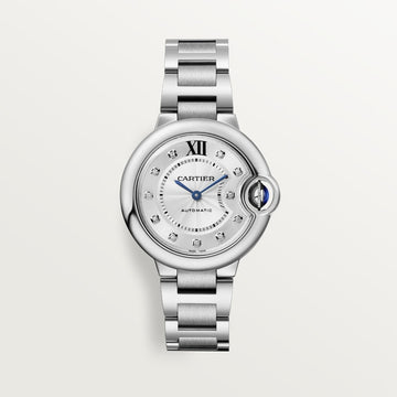Ballon Bleu de Cartier watch, 33 mm, mechanical movement with automatic winding