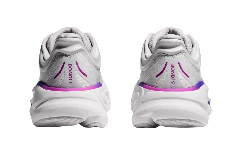 Hoka Bondi 9 "cosmic grey / white"