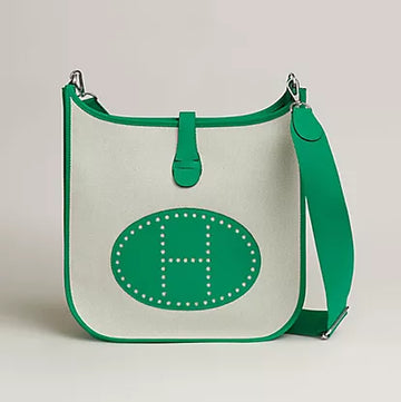 EVELYNE III 33 ÉCRU/MENTHE