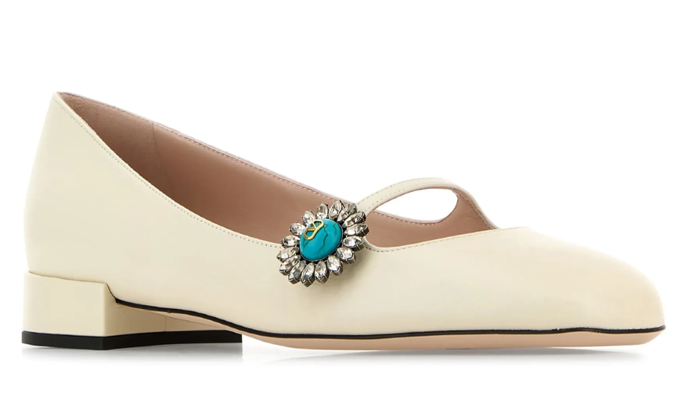 Valentino Garavani Preshoes Ballet Flats "Light Beige"
