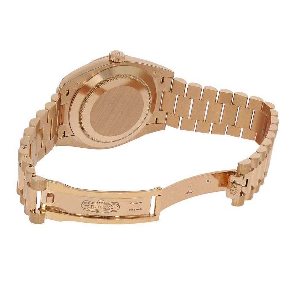 Day-Date 40 President Chocolate Roman Dial 18k Rose Gold