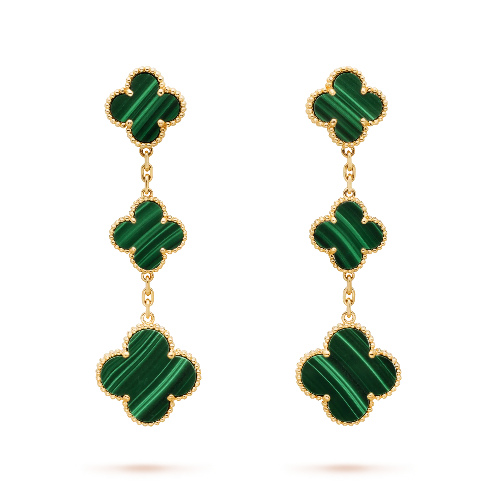 Magic Alhambra earrings, 3 motifs