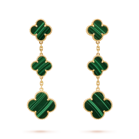 Magic Alhambra earrings, 3 motifs