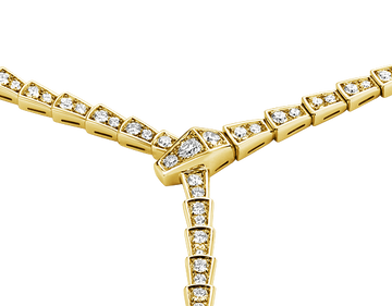 Bob Snake Hengdian Viper ROSE GOLD PYTHON NECKLACE