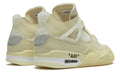 Nike X Off-White Air Jordan 4 off-white sail sneakers