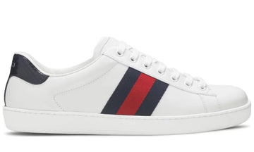 Gucci Ace Leather 'White Blue'
