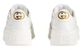 GUCCI Leather Monogram Sneakers