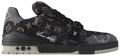 Louis Vuitton Trainer 'Black Monogram Denim'