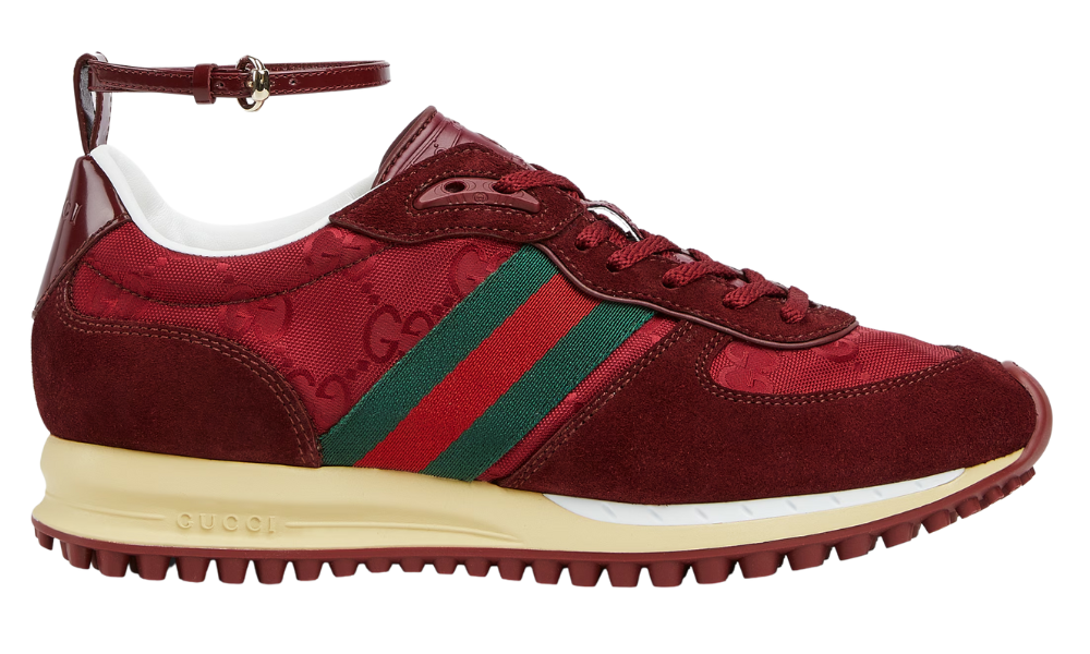Gucci  Re-Motion Sneaker "Rosso Ancora Red GG Nylon"