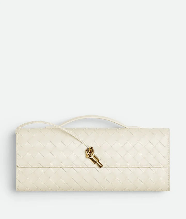 BOTTEGA VENETA Long Clutch Andiamo With Handle 741511