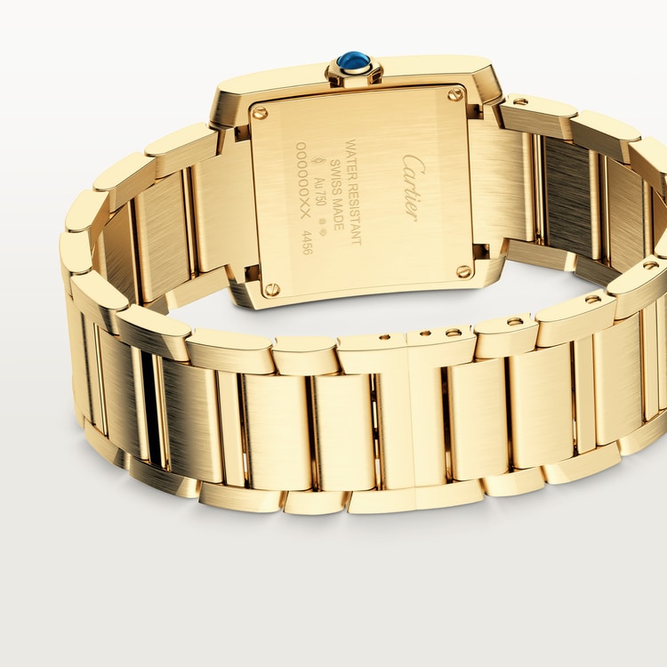 42 mm, movimiento mecánico de carga automática, oro amarillo, acero