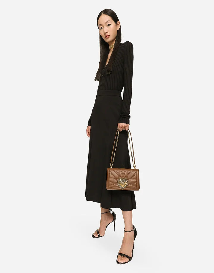 Medium Devotion bag in quilted nappa leather