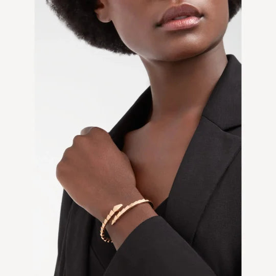 Bob Snake Isabelle rose gold Bracelet