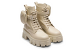 Prada Monolith pouch-detail leather boots 