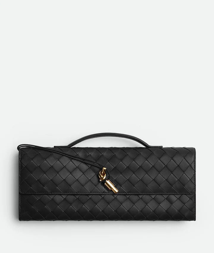BOTTEGA VENETA Long Clutch Andiamo With Handle 741511