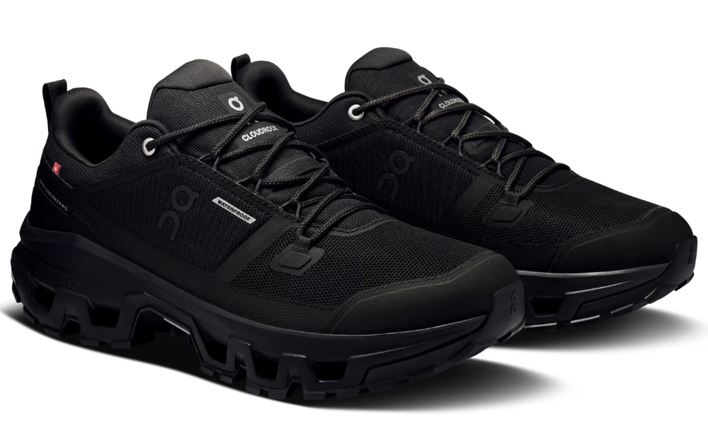 On  Cloudrock Low Waterproof 'Black'