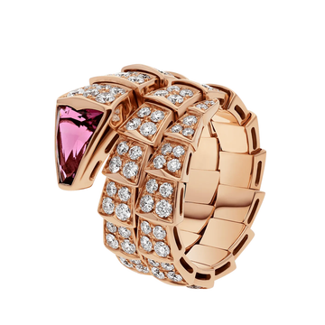 Bob Snake Marilyn set with full pavé diamonds