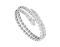 Bob Snake smart Platinum Diamond Bracelet