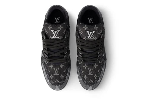 Louis Vuitton Trainer 'Black Monogram Denim'
