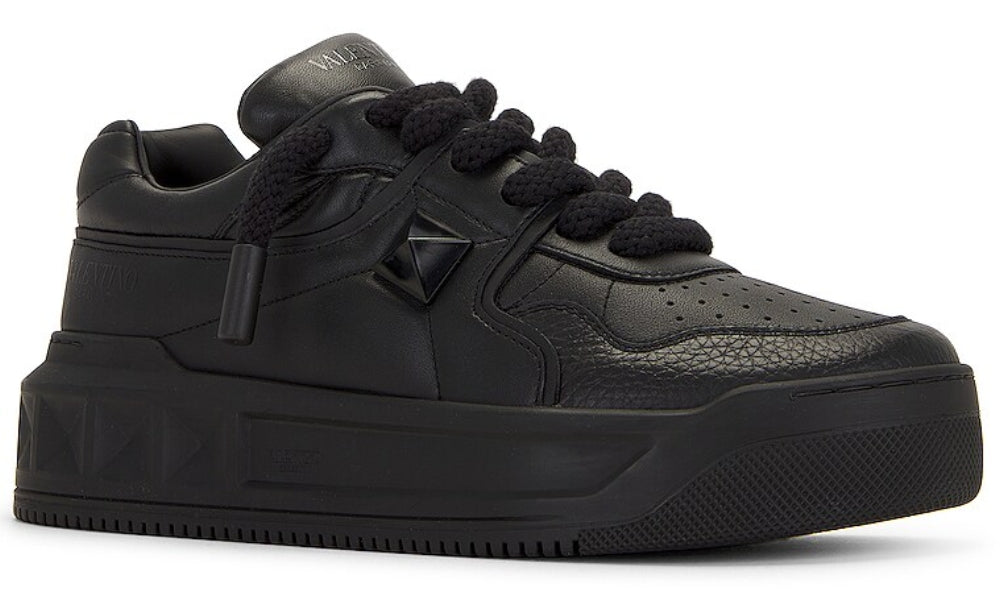 Valentino One Stud XL Low 'Black'