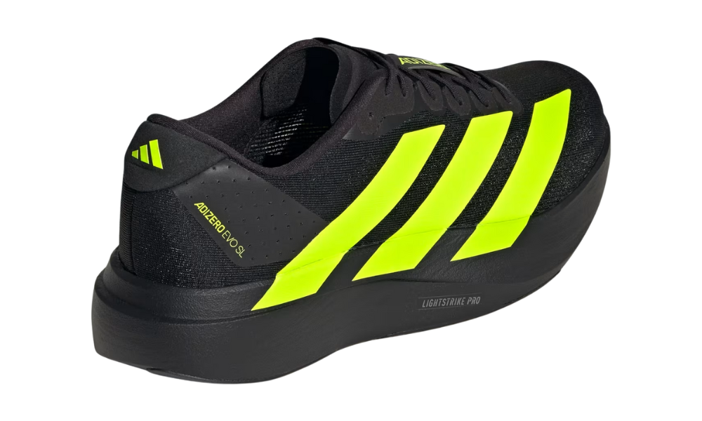 adidas Adizero Evo SL 'Black Lucid Lemon'