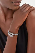 Bob Snake elegant White gold Diamond Bracelet