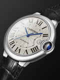 Automatic 40mm Stainless Steel and Alligator Watch, Ref. No. WSBB0039