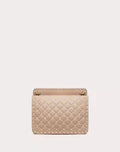 MEDIUM NAPPA ROCKSTUD SPIKE BAG POUDRE